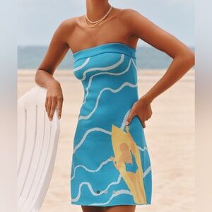 NWT $98 Celandine for Anthropologie surf sweater dress